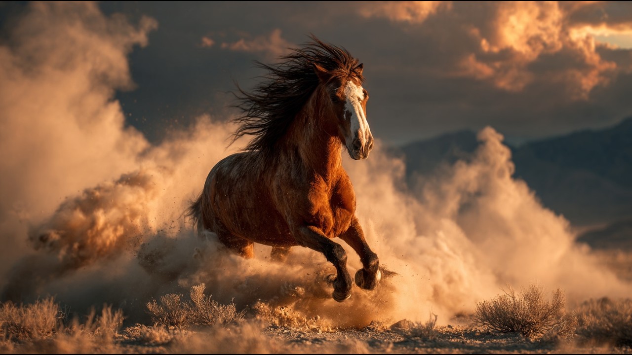 200 Hours Trapped in the Desert | Wild Mustang’s Fight to Survive