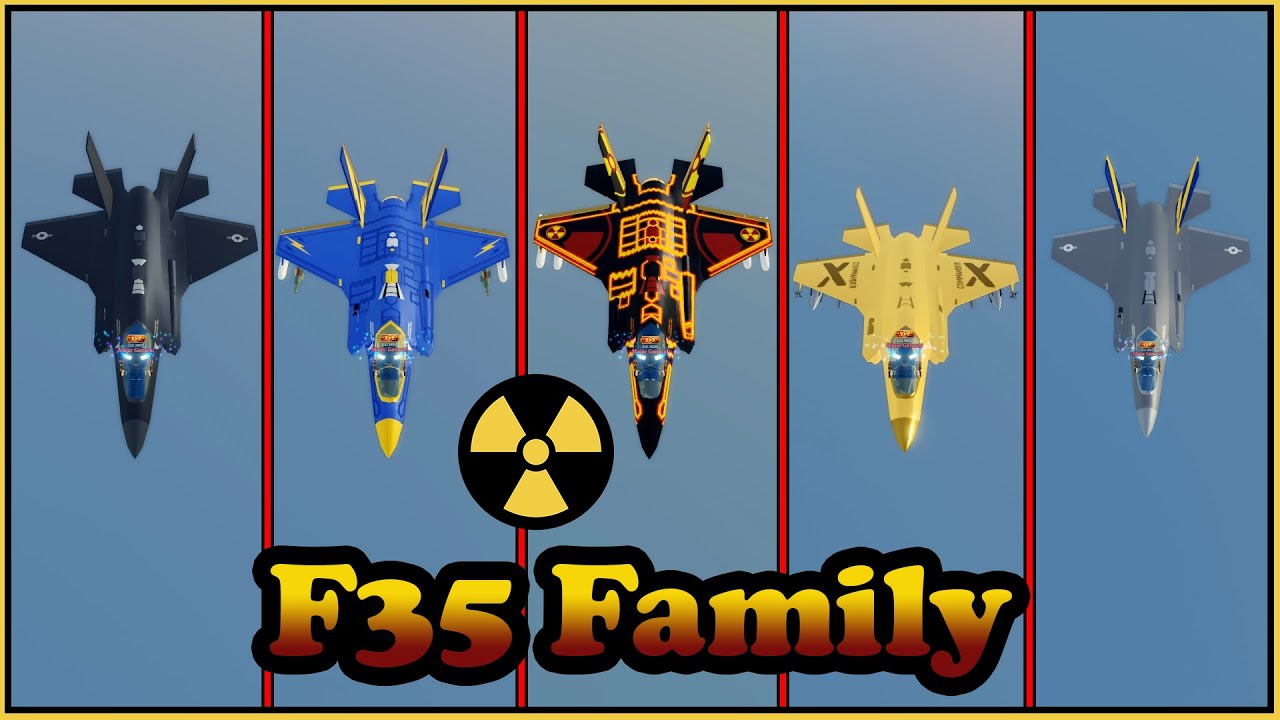 Nuke F35 & EMP F35 In The F35 Family Military Tycoon Roblox