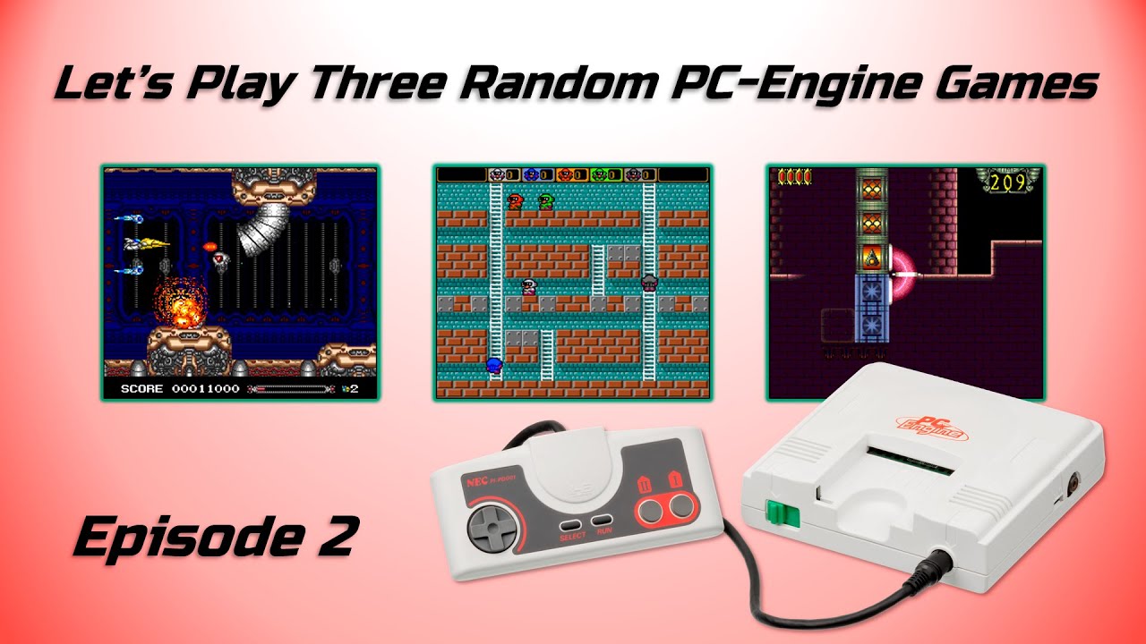 Let's Play Three Random PC-Engine Games - Episode 2