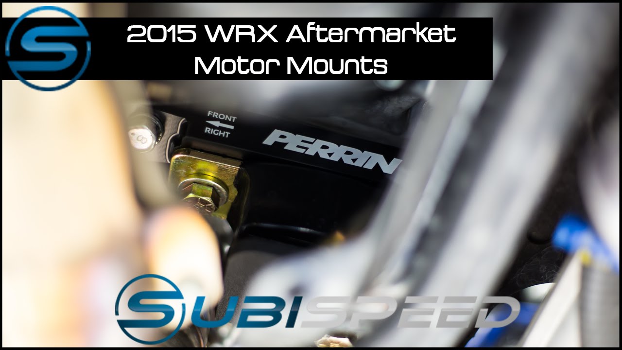 Subispeed - 2015 WRX Aftermarket Motor Mount Install
