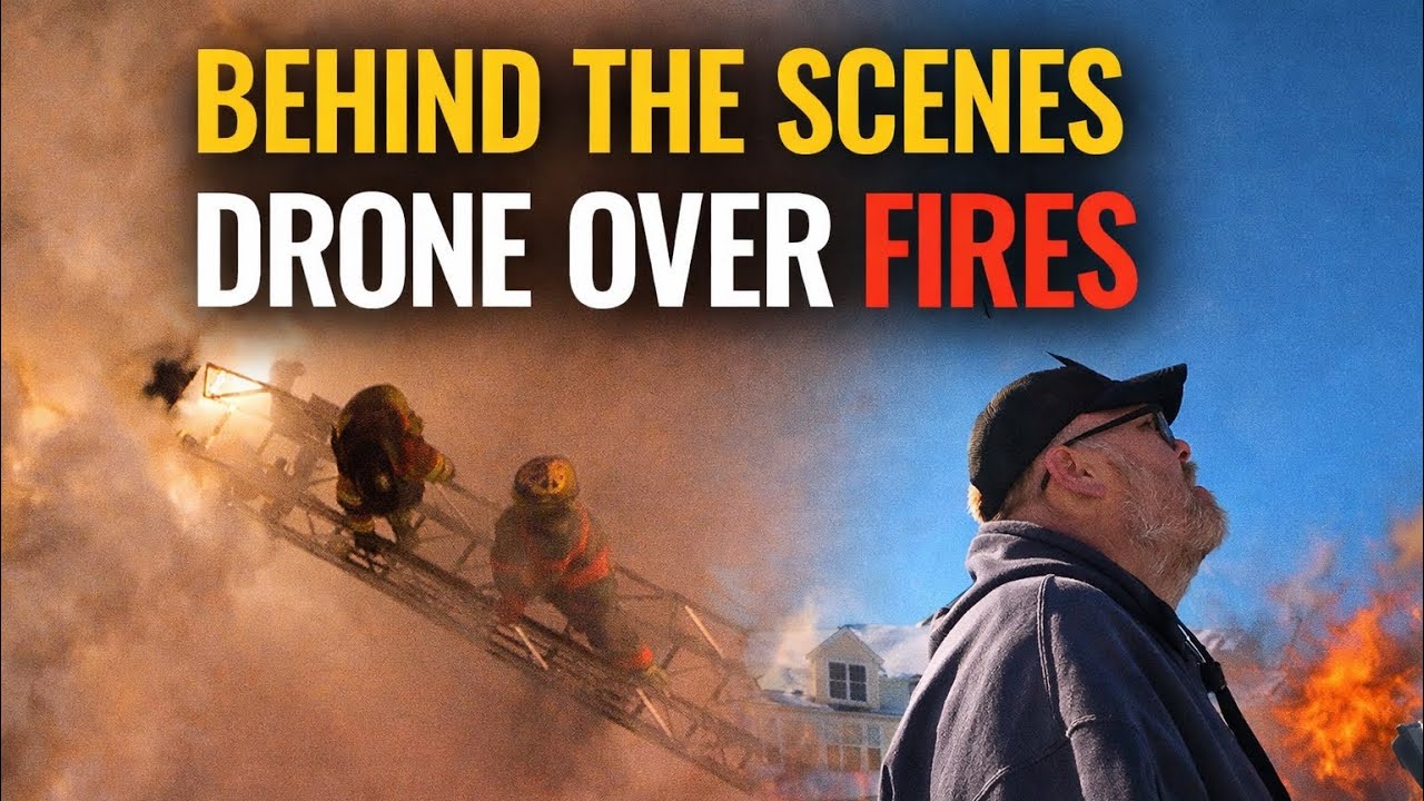 Behind the Scenes - Drone up on Two Fires in One Day 