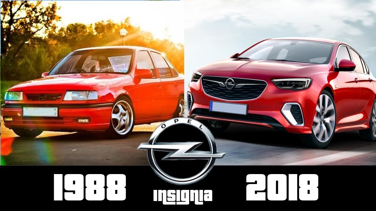Opel Insignia / Vectra - The Evolution ( 1988-2018)