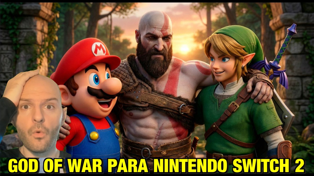 ¡EL NUEVO GOD OF WAR SALDRÁ EN NINTENDO SWITCH 2! - Sasel - Kratos