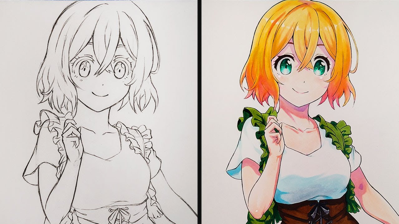How to Draw Mami Nanami - Step By Step Tutorial | Rent-A-Girlfriend/Kanojo, Okarishimasu
