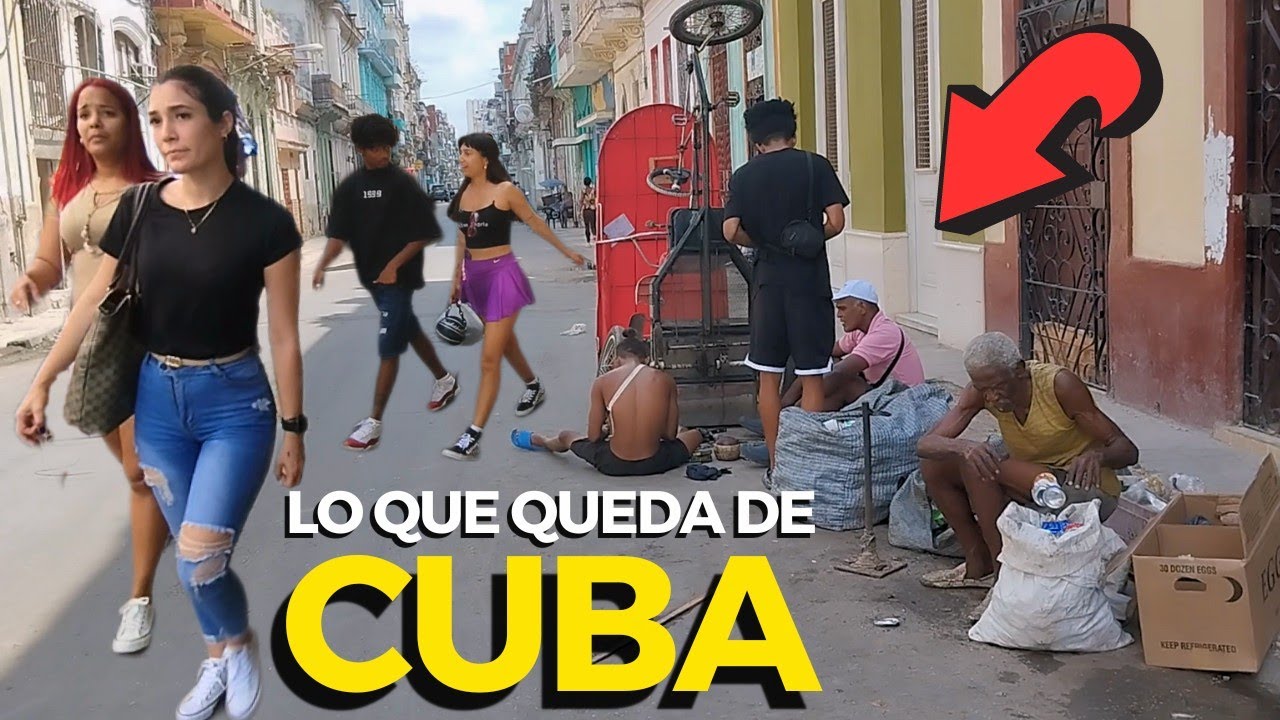CUBA SIN ESPERANZAS: Así están las Calles de La Habana Cuba Marzo 2024