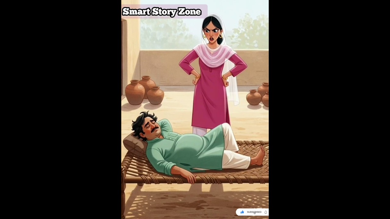 Lazy Man Funny Story | Moral Urdu Story | Comedy Kahani | Short Story | Life Lesson | Viral Story