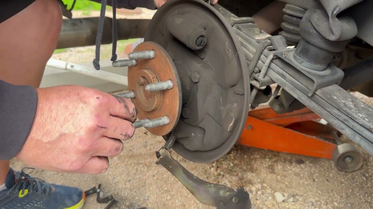 2006 Chevy Silverado 1500 rear brake disc conversion 