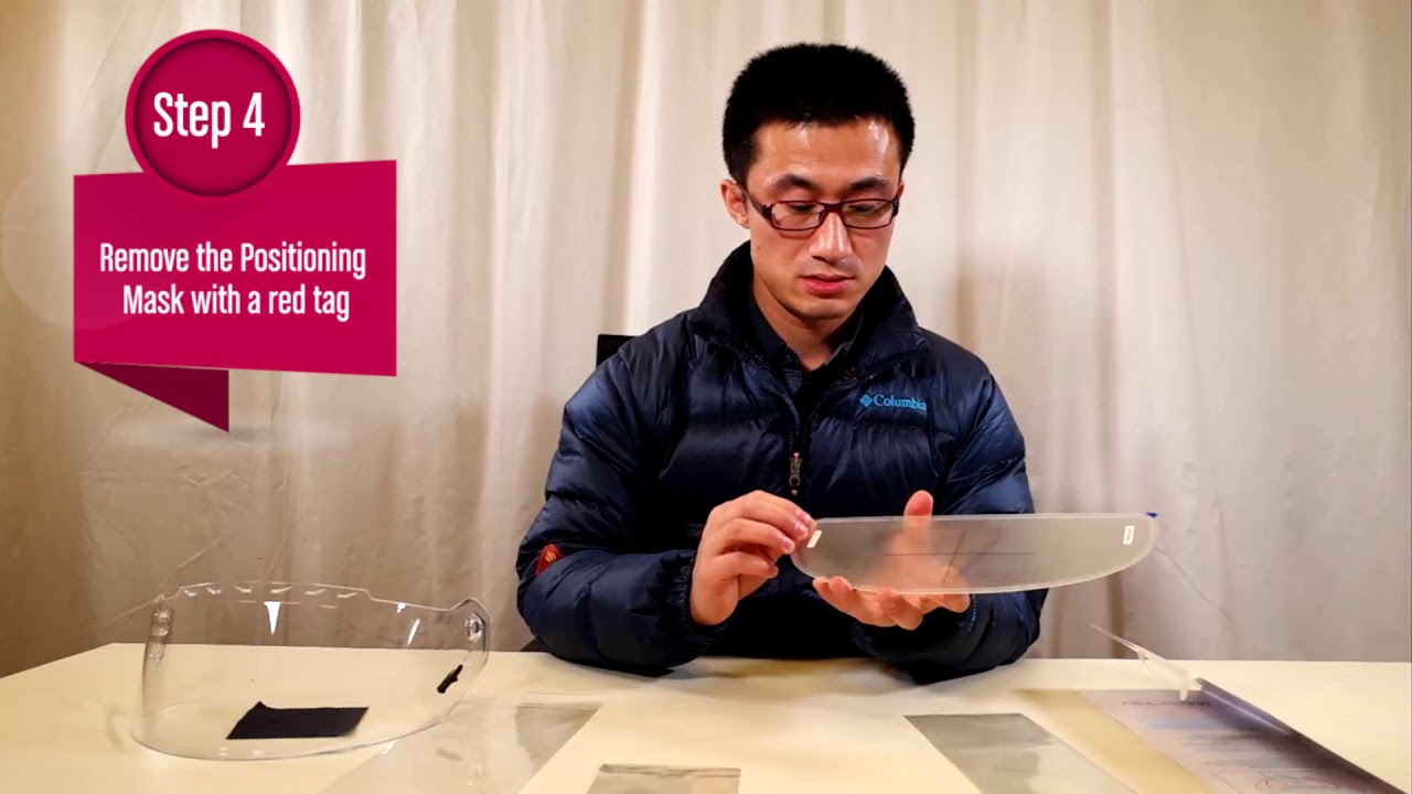 WeePro® Anti Fog Visor Insert Installation Guide ( Step by Step)