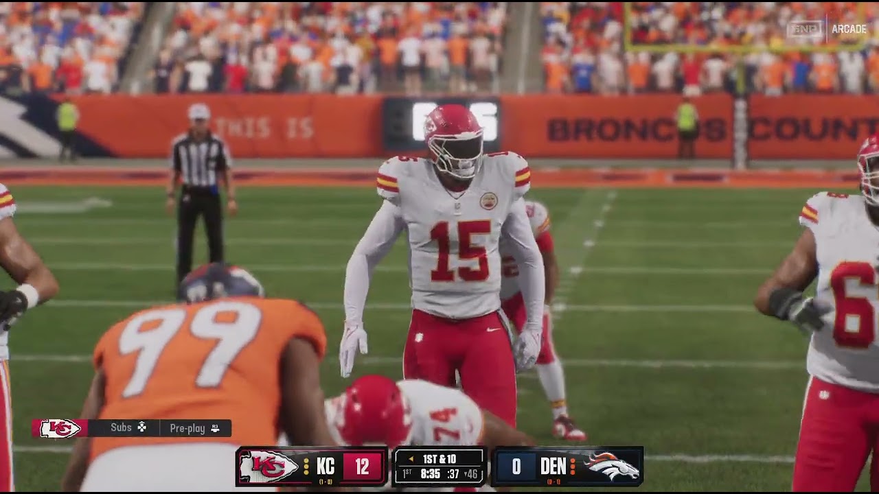 Denver Broncos VS Kansas City Chiefs!!!
