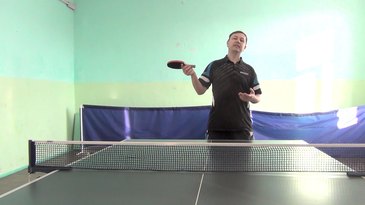Замах при топ спине слева, как у Ma Long