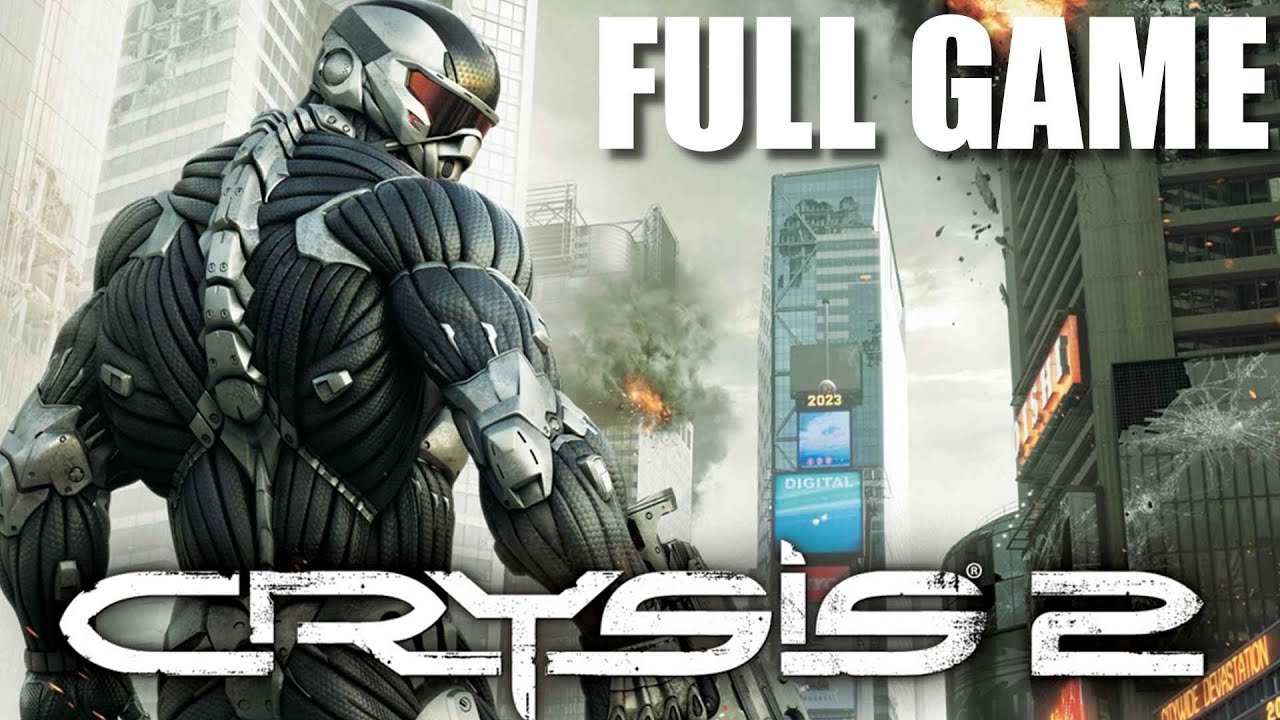 Crysis 2 - Full Game Walkthrough (No Commentary Longplay)