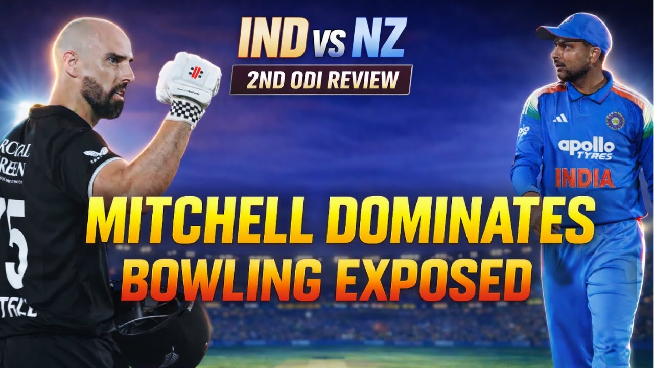 IND vs NZ 2nd ODI Full Match Review | What Went Wrong for India?