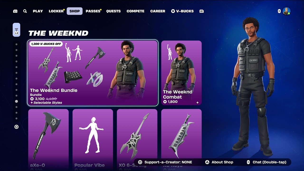 FORTNITE x The Weeknd