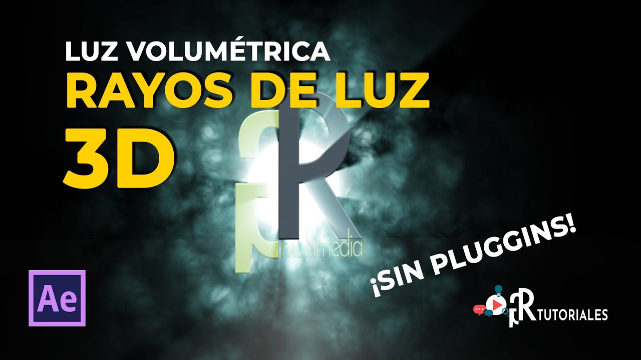 Rayos de luz 3D en After Effects (Luz volumétrica) - Tutoriales de After Effects en español