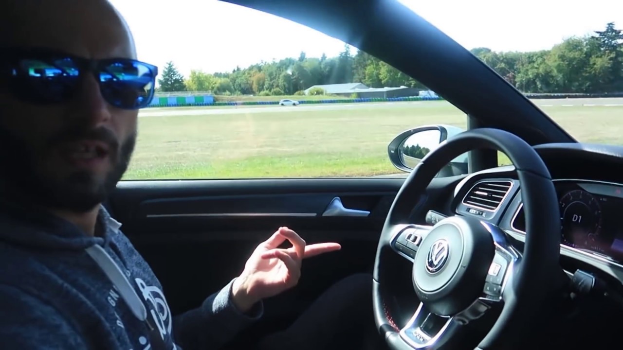 FREINAGE D’URGENCE GOLF 7 GTI : JE DÉCLENCHE LE FREIN A MAIN À 100 KM/h !