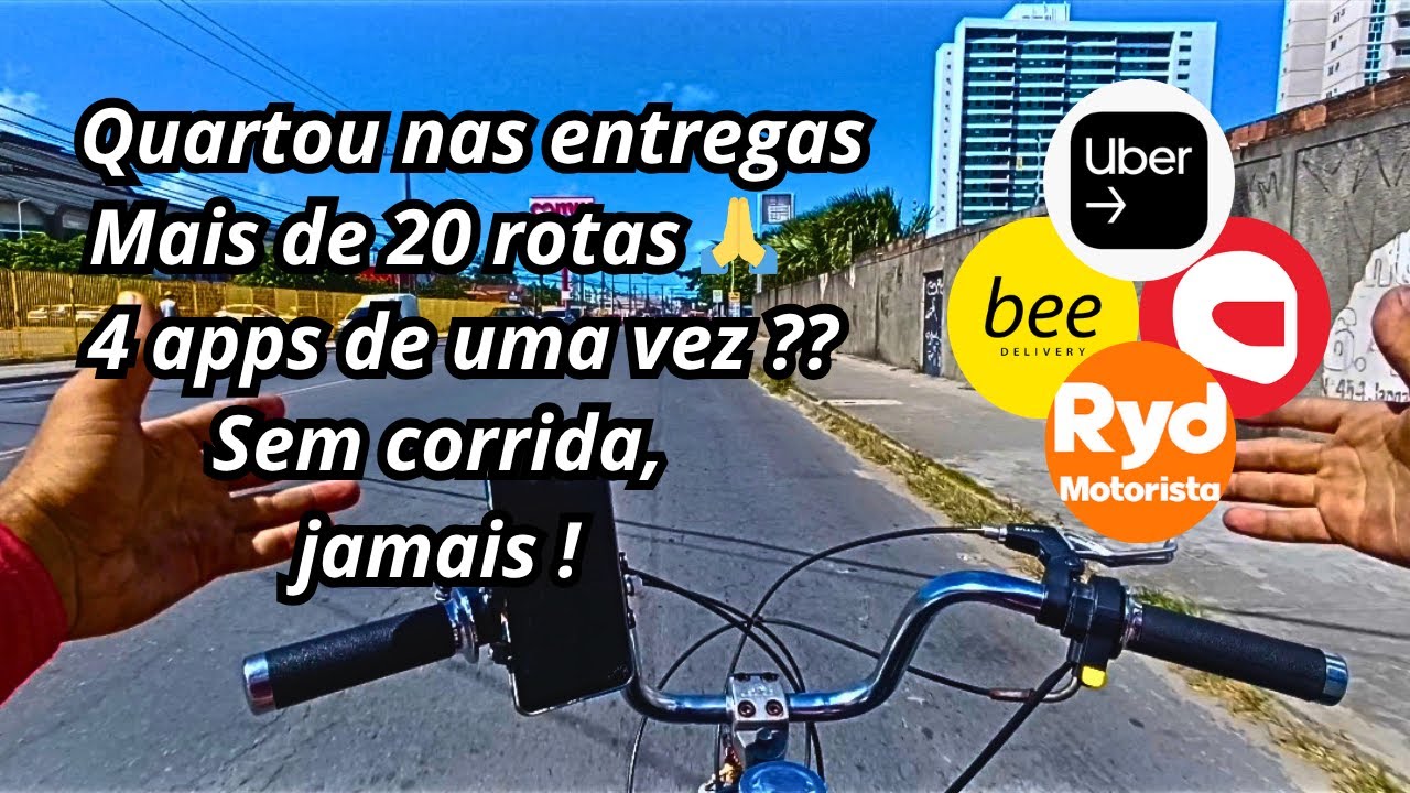 Fiz 9 horas de entregas de bike motorizada em uma quarta feira e me surpreendi com o valor feito. 🙏