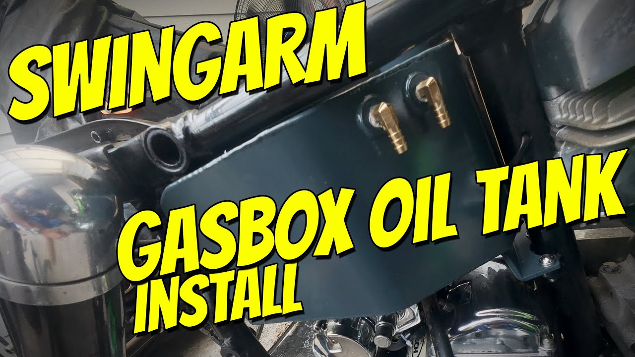 Harley Davidson 1972 FLH — установка масляного бака Gasbox