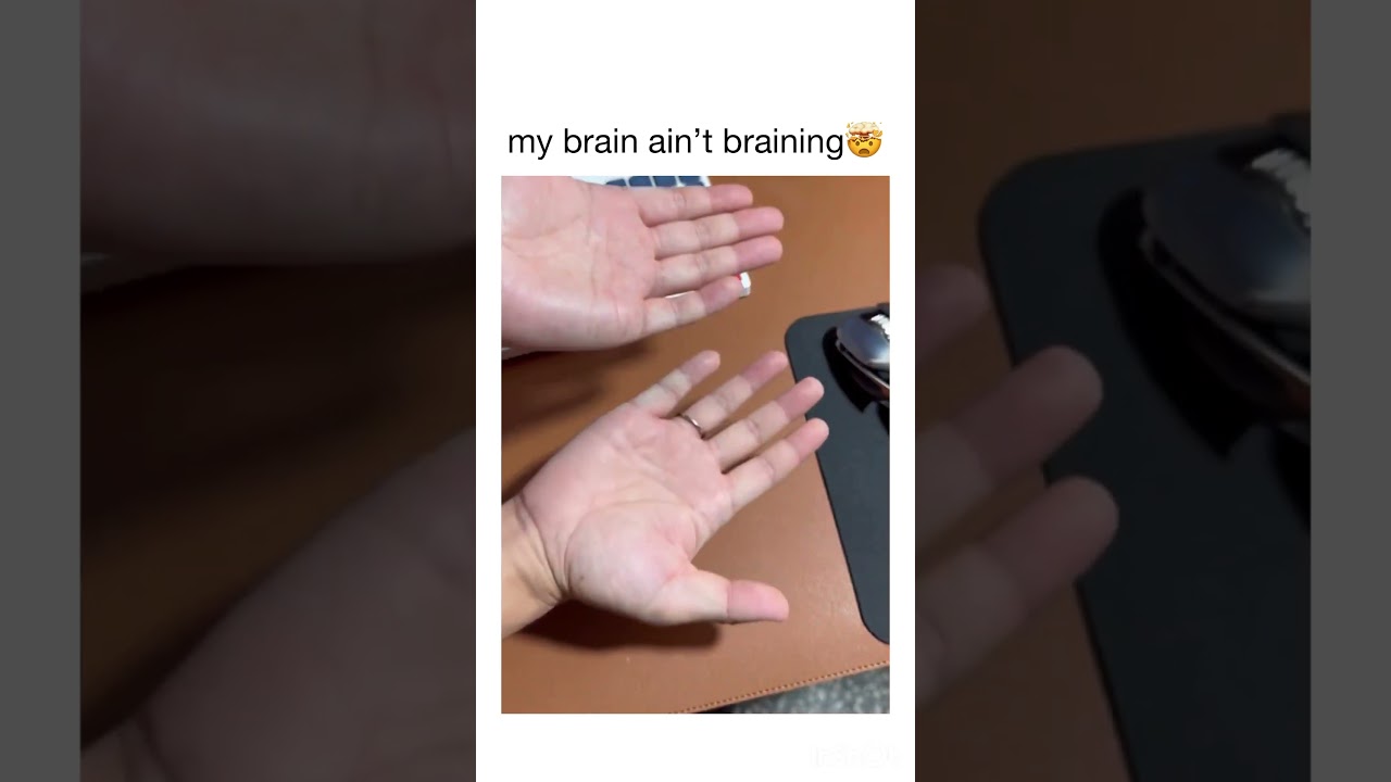 My brain ain&rsquo;t braining 🤯 #shorts
