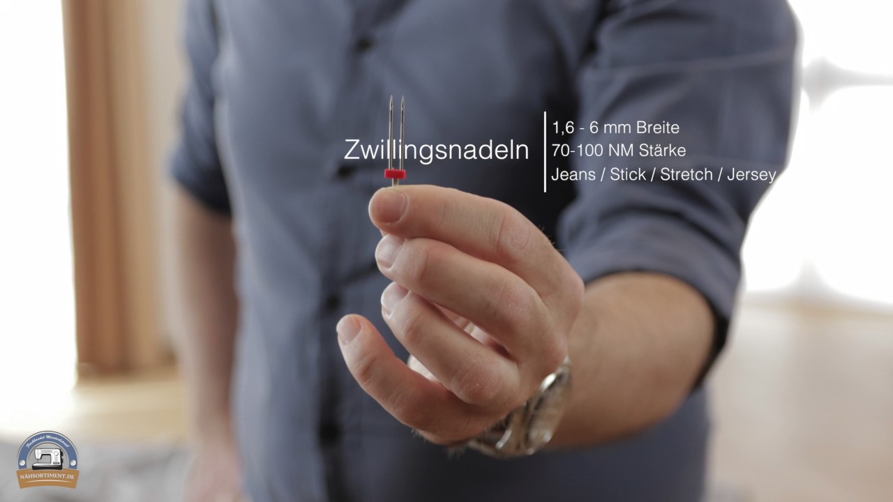 Nähen mit Zwillingsnadel - Nähmaschinen-Tipps von Nähsortiment.de