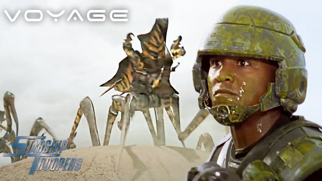Starship troopers | Defeating The Slimey Creatures | Voyage