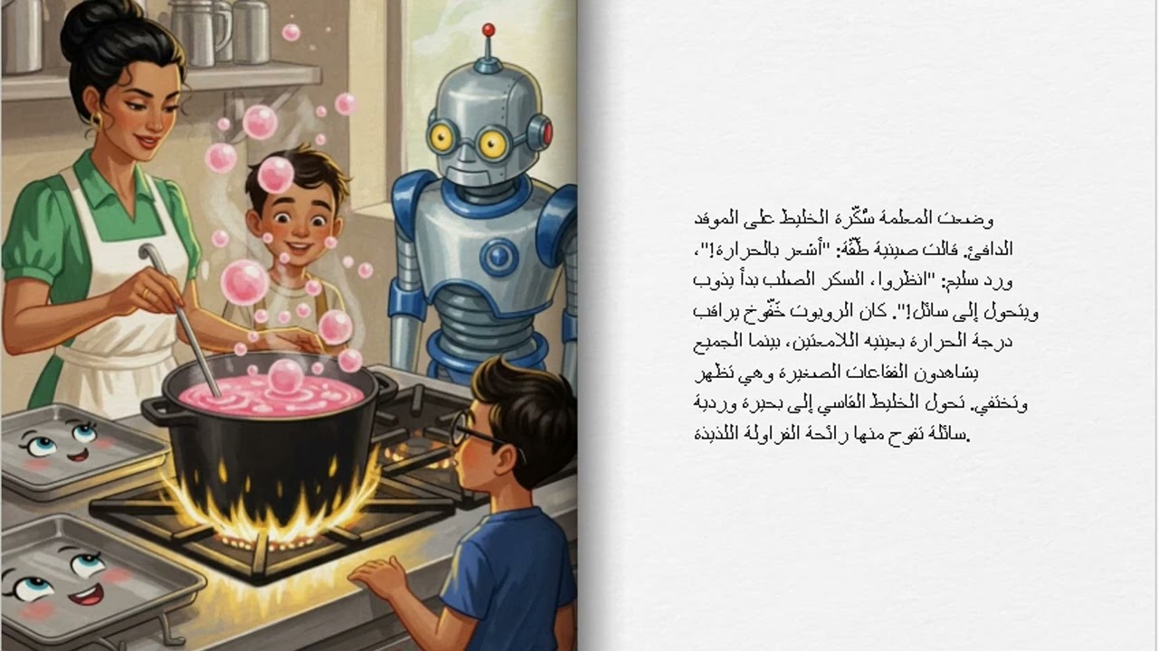 مطبخ الحلوى المسنّنة Arabic