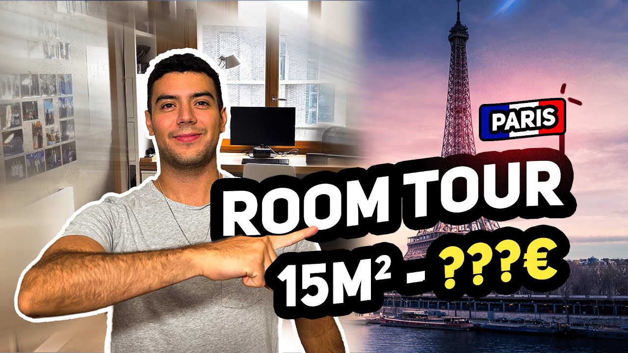 Viviendo en 15 metros cuadrados en París - Room Tour | ¿Cuánto cuesta? ¿Cómo es?