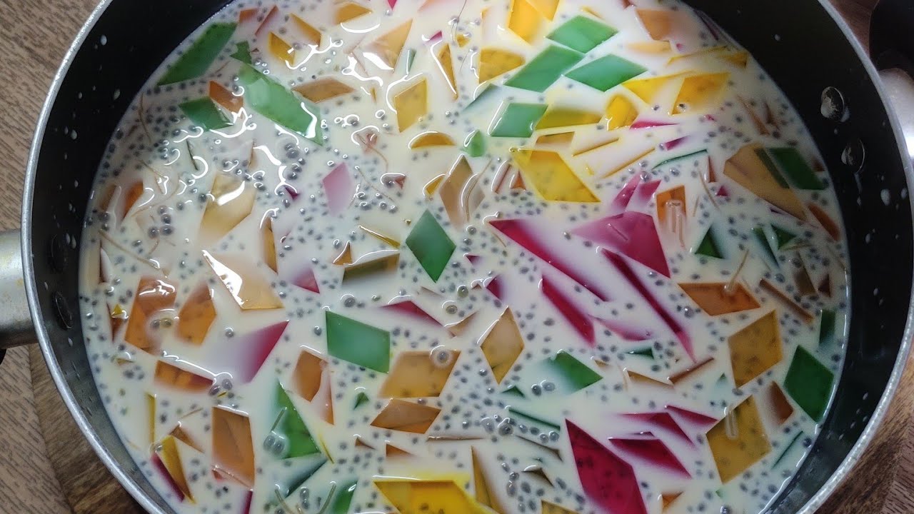 China Grass Sharbat Recipe || Agar Agar Sharbat Recipe || Naaz Kitchen