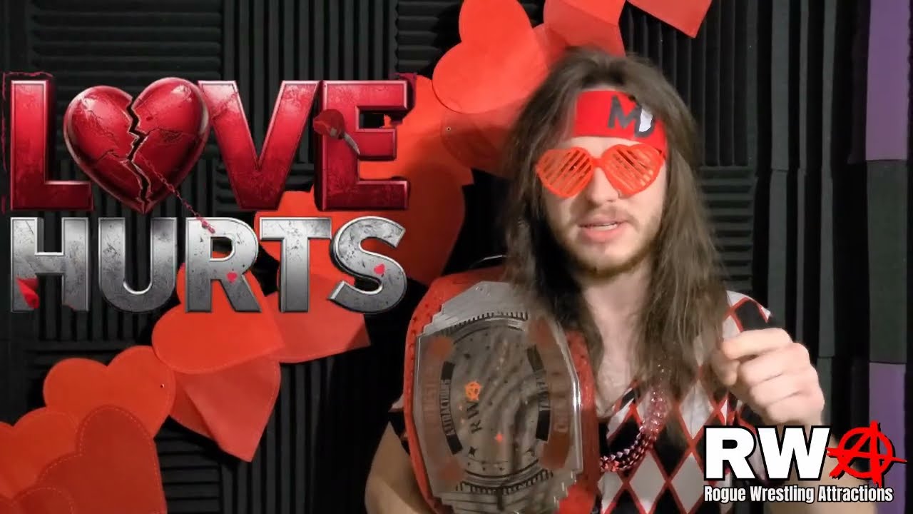 Mario Defederici Hypes RWA Love Hurts – Valentine’s Day Pro Wrestling | Aberdeen, WA