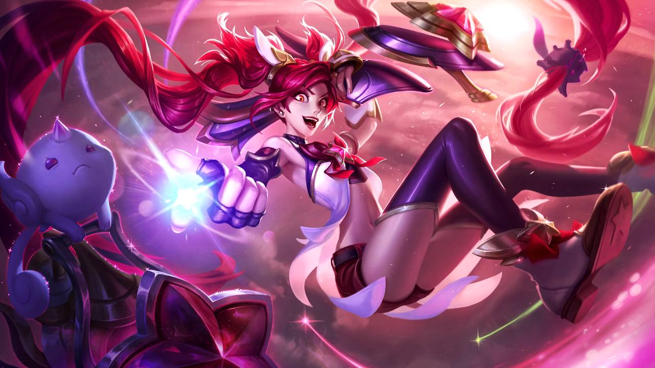 Озвучка Звёздной Защитницы Джинкс - Star Guardian Jinx Voice Russian.