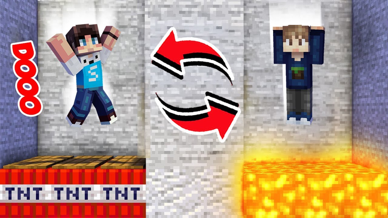 KITA SALING MENJEBAK DI DEATH SWAP MINECRAFT!! ft 4 FATHERS
