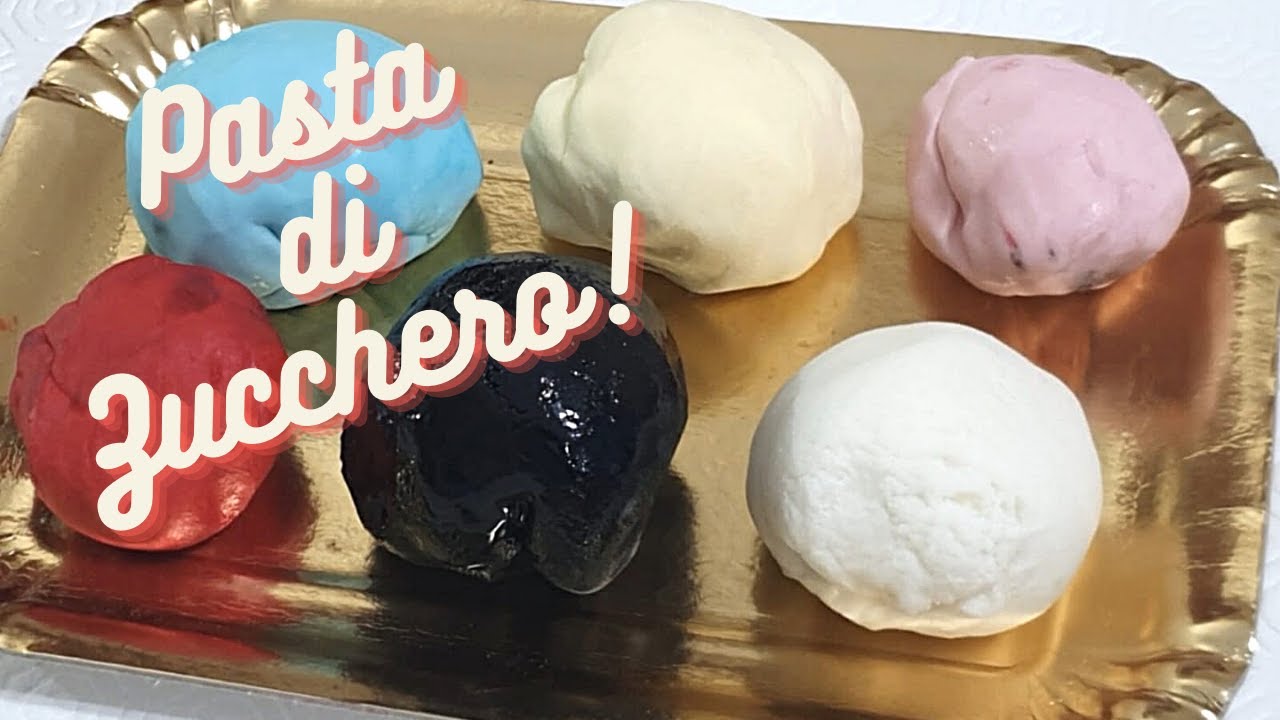 Realizza Il Nero E Il Rosso Della Tua Pasta Di Zucchero!!!