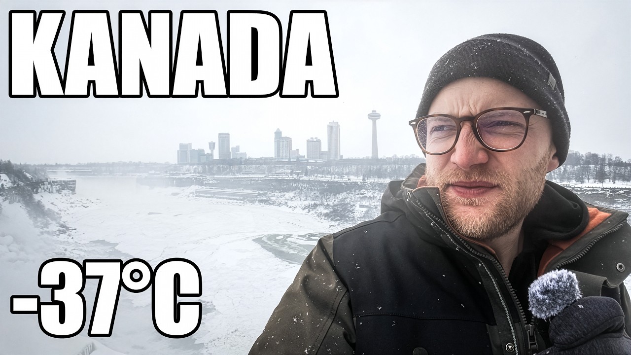 Kanada zimą, -37°C