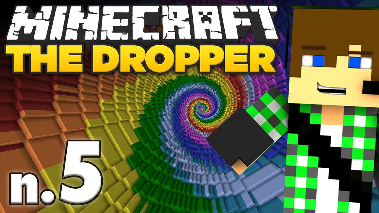 SCLERARE IN AFTER CON I LIVELLI DIFFICILI - Minecraft The Dropper E5