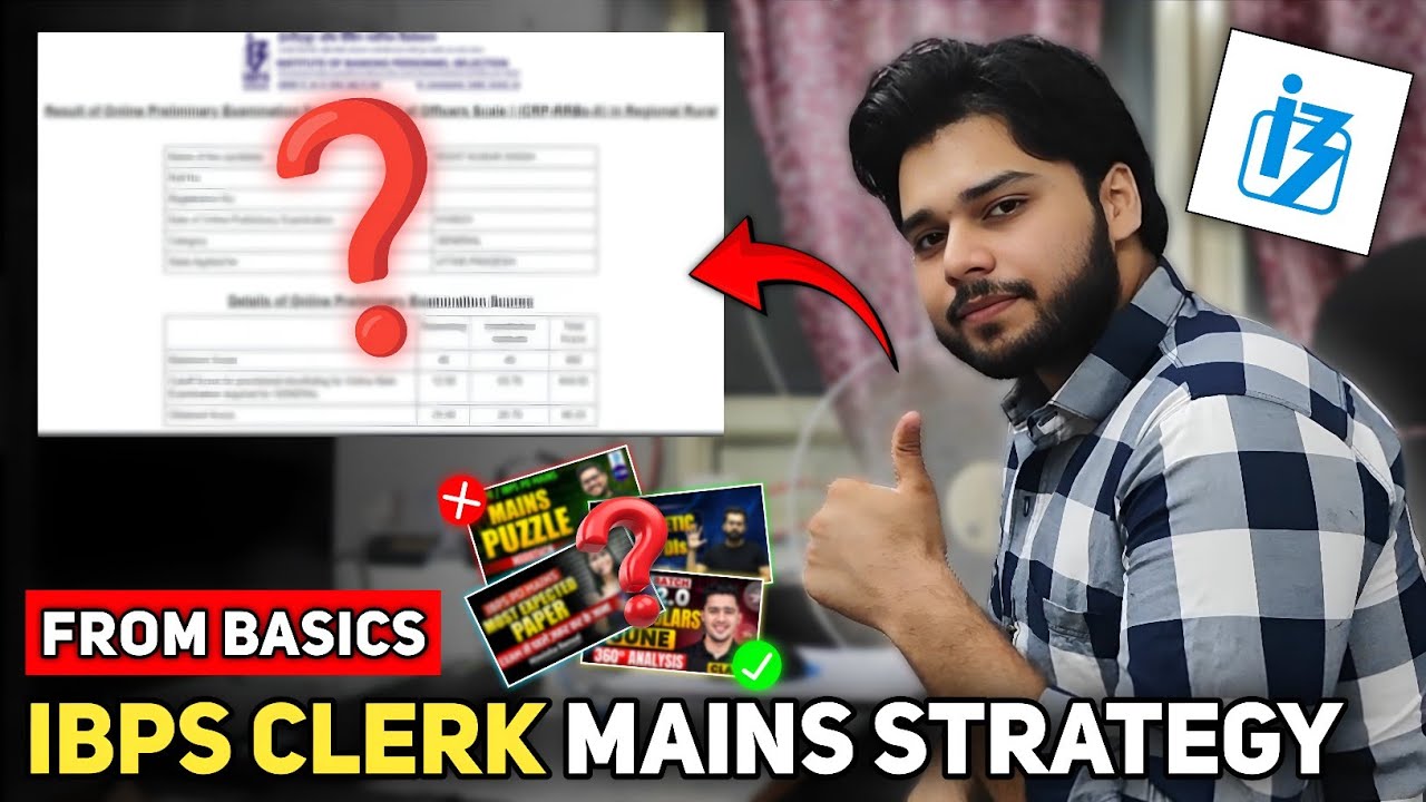How to Prepare IBPS Clerk Mains 2025🔥 | My Secret Strategy + All Sources🤫✅
