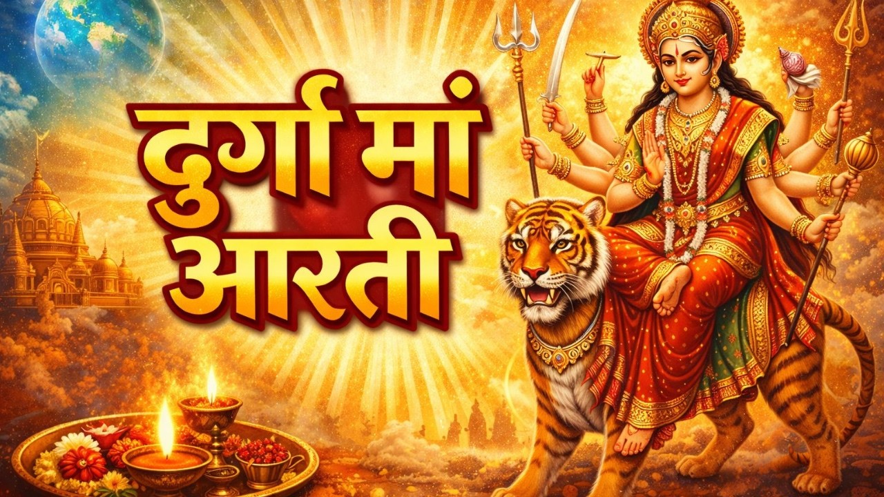 Durga Chalisa 🙏 Powerful Durga Bhajan for Protection & Blessings