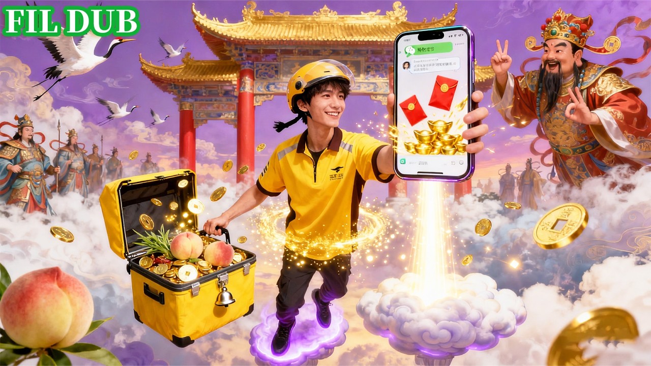 Nag-message sa Langit?! Mahirap na delivery boy, instant BFF ng mga diyos at naging milyonaryo!