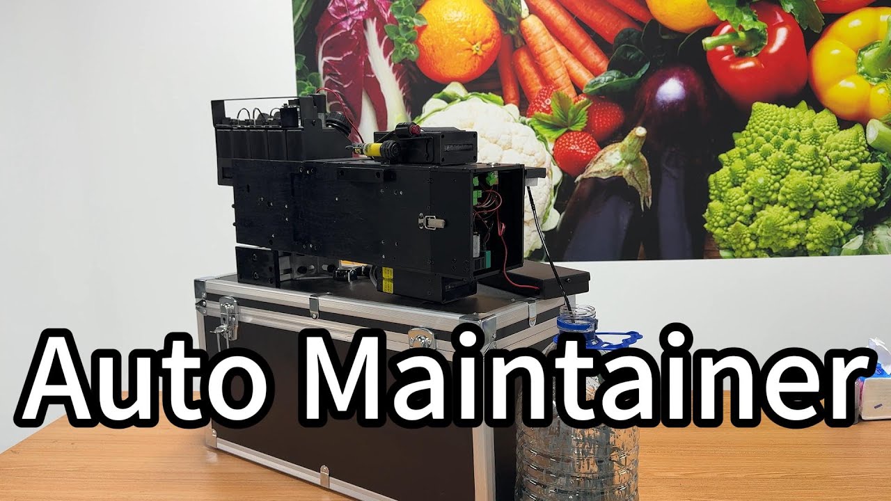 An Automated Maintenance Accessory for DXonJet Wall Printers