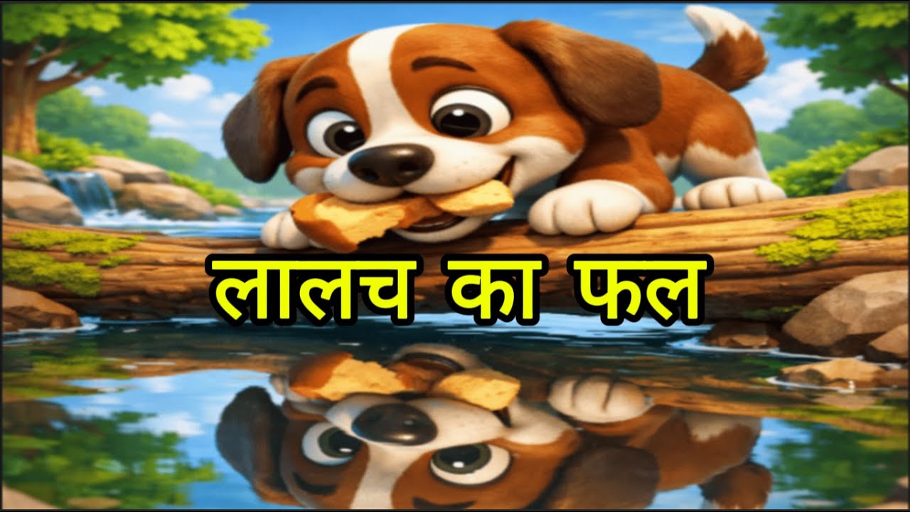 Hindi Kahani/लालची कुत्ता /लालच का फल /#kahanitime