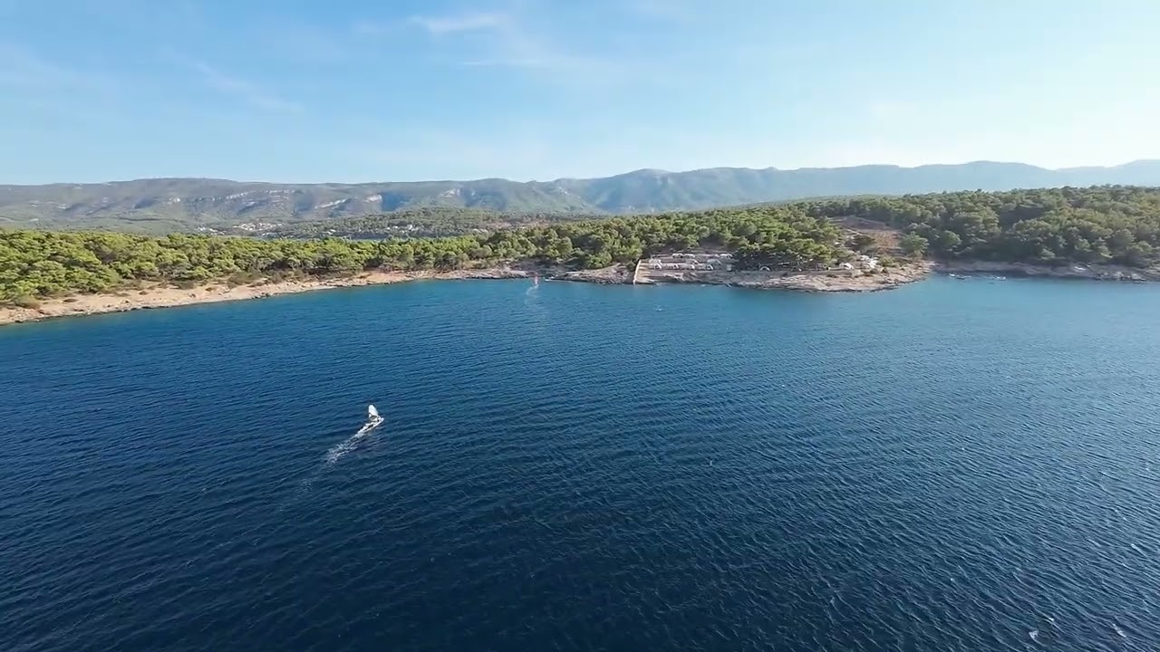 River Flows in You - Yiruma Sax Cover Windsurfing auf der Insel Hvar in Vrboska