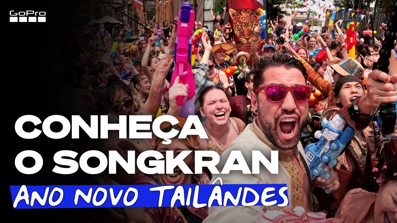 GoPro: Bem-vindos ao Songkran, o Famoso Ano Novo Tailandês | Visite a Tailândia