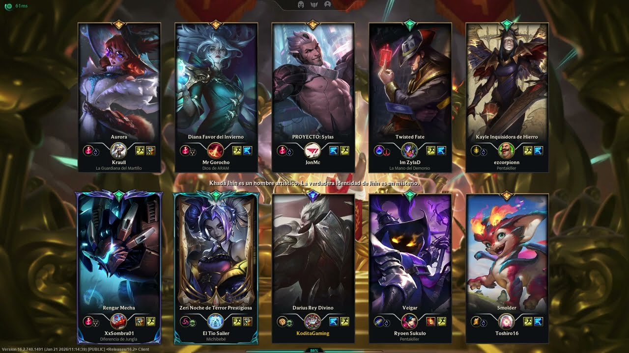 GAMEPLAY - LOL - URF