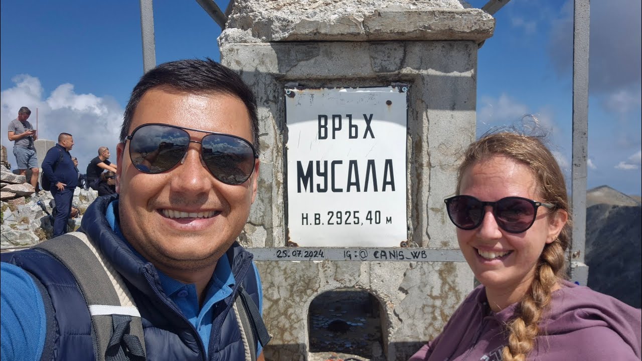 Изкачване на връх Мусала 2925.40м.