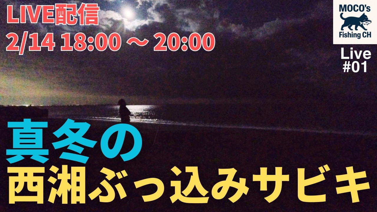 2/14 西湘ぶっ込みサビキLive