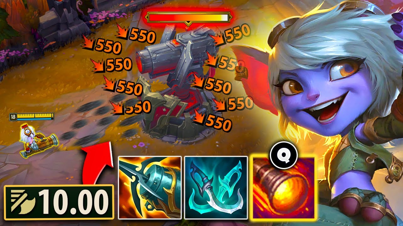 NEW 10.00 ATTACK SPEED URF TRISTANA