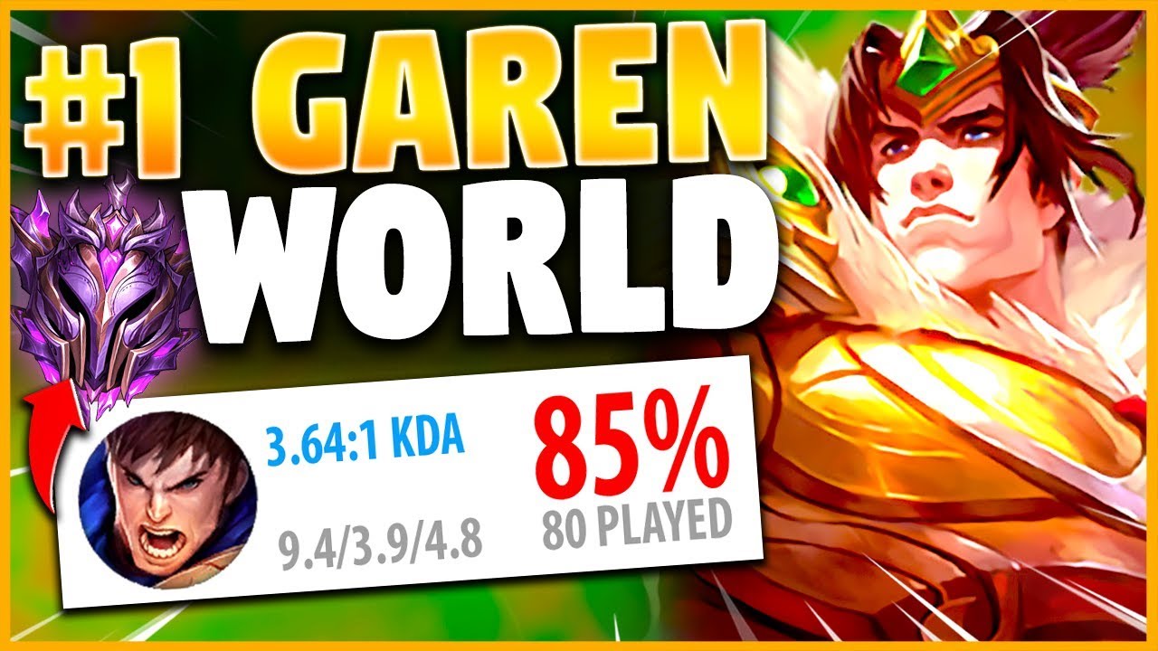 THE GAREN BUILD THAT IS STOMPING CHALLENGER ELO - League of Legends