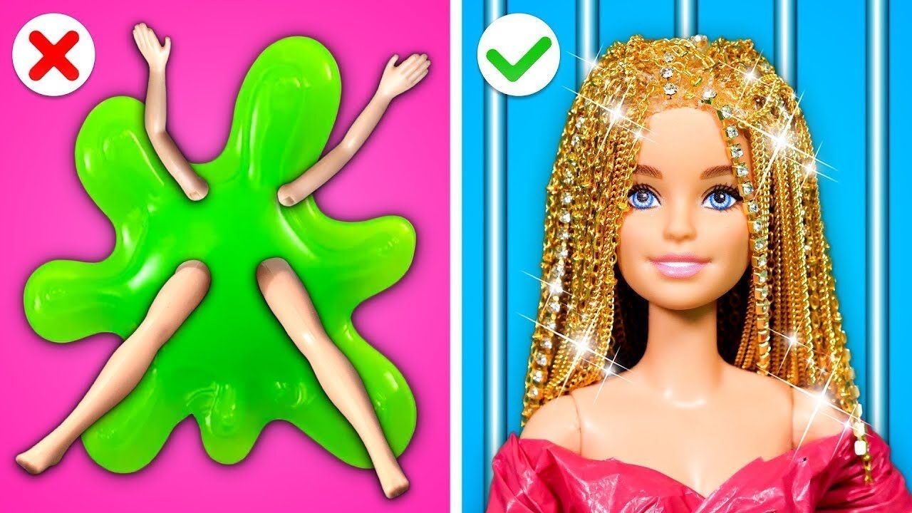 &iexcl;Ugh🤢! &iquest;Por Qu&eacute; El Agua Est&aacute; Sucia? *Cambio De Imagen De La Mu&ntilde;eca Barbie*- &iexcl; TooLala