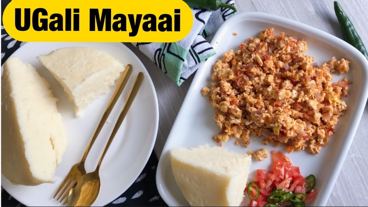 QUICK AND EASY WAY TO COOK UGALI MAYAI.#ugali #ugalirecipe