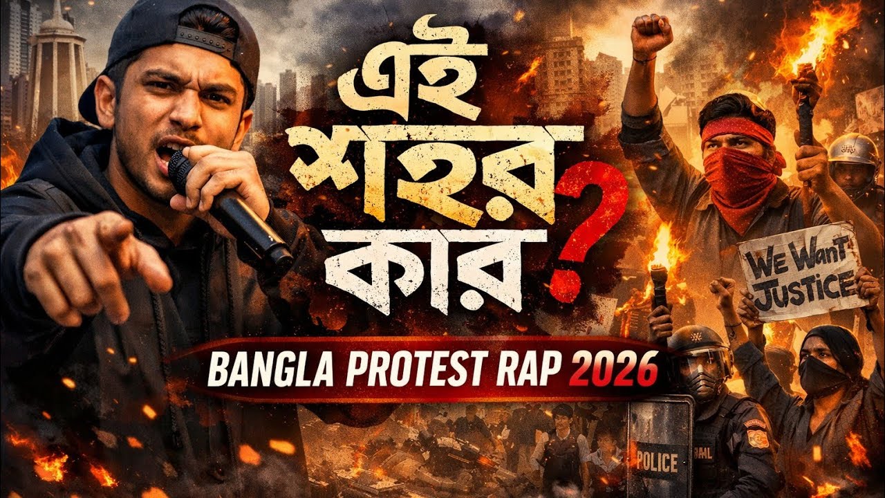 এই শহর কার? | Bangla Protest Rap 2026 | Street Life Hip Hop BD
