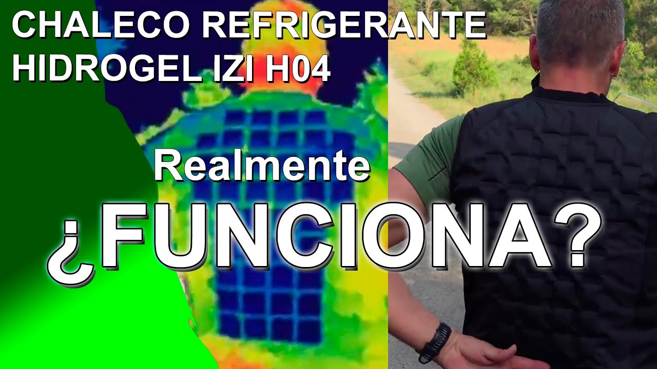 ¿Realmente Funciona? Chaleco Refrigerante Hidrogel H04 + Valoración de Uso #oladecalor #motos #izi