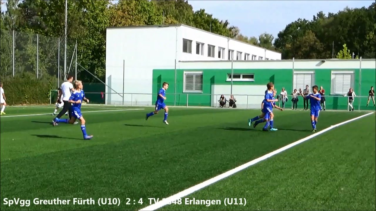 09.09.2018 Testspiel SpVgg Greuther Fürth U10  - TV 48 Erlangen U11 (2:4) - Highlights   REMASTERED